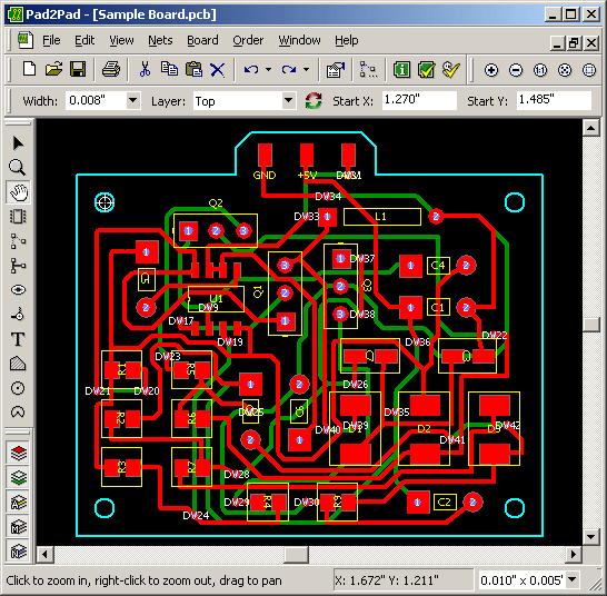 free easy pcb design software